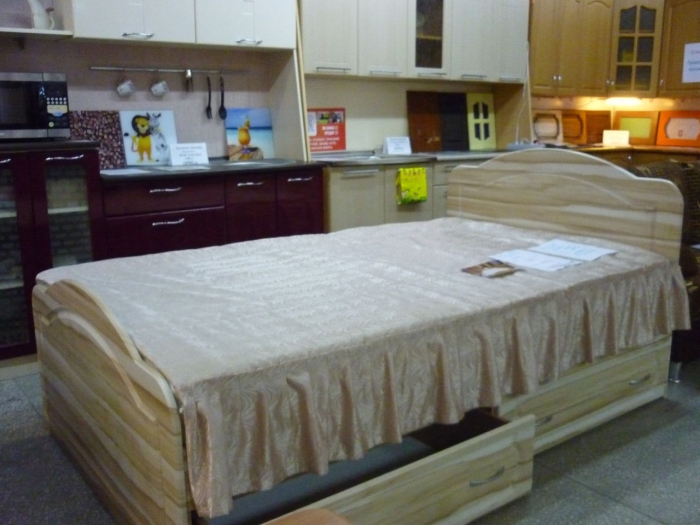Кровать МДФ. Размеры: 1.40 м.
Стоимость кровати (без стоимости матраса) - 7410.00 .
