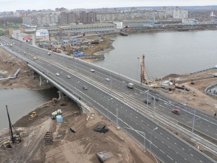 Реконструкция мостового перехода через реку Ягорба в г. Череповце