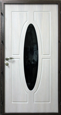 Входные металлические двери с зеркалом от компании "Знаток"