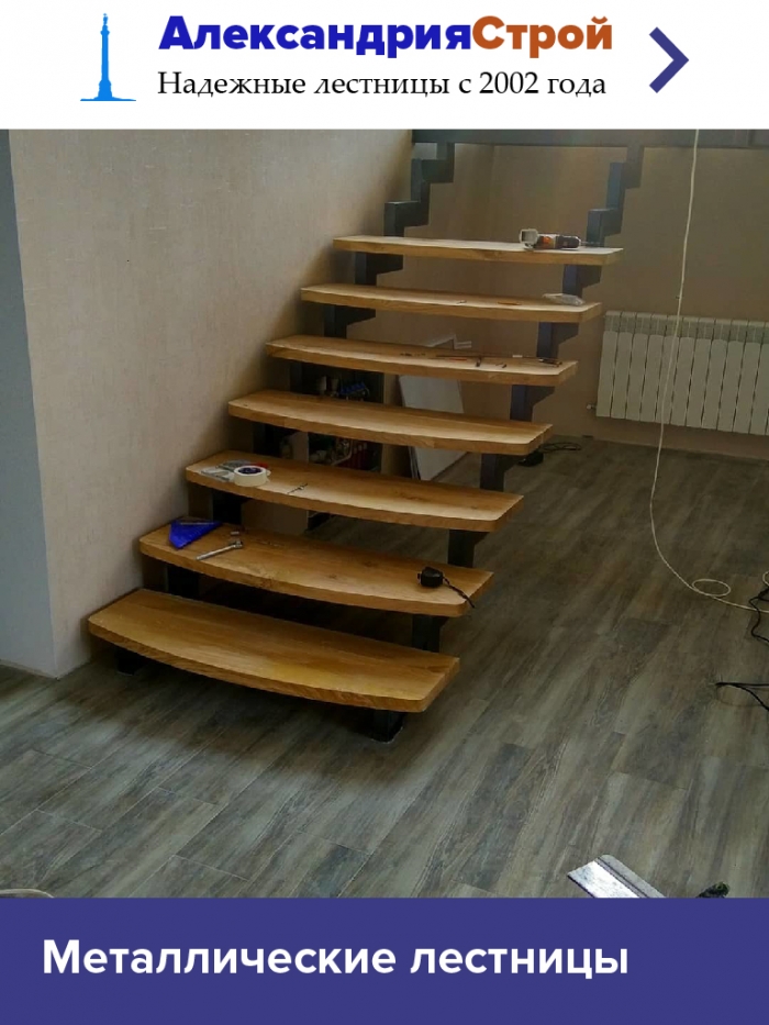 Изготовление и установка металлических лестниц в Туле