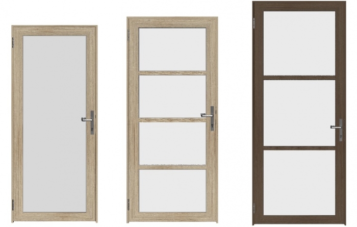 Новая коллекция отделочных декоров дверного полотна
Серии Simple Vitrage с Рамой 40 МП.
