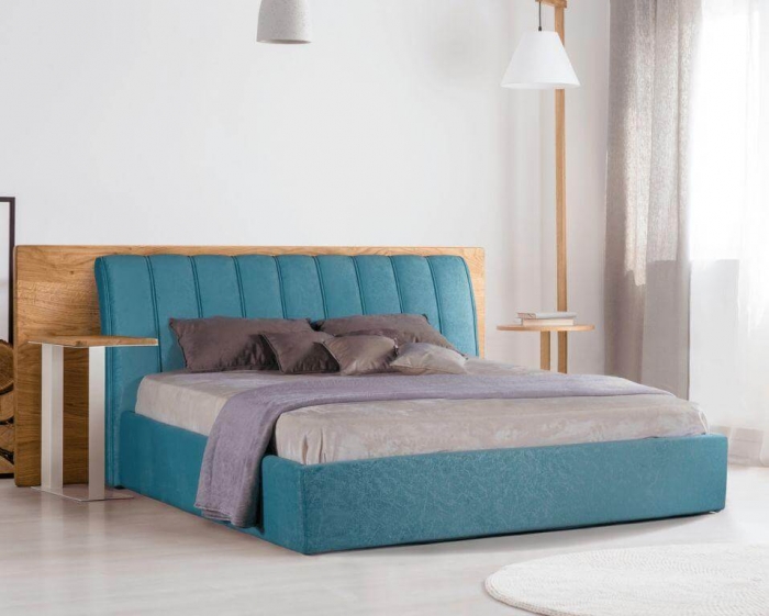 Кровать с низким изголовьем Милана-мини изготавливаем на заказ в разных размерах и цветах подробней на сайте https://mebelm-spb.ru/catalog/spalnya/myagkie_krovati/