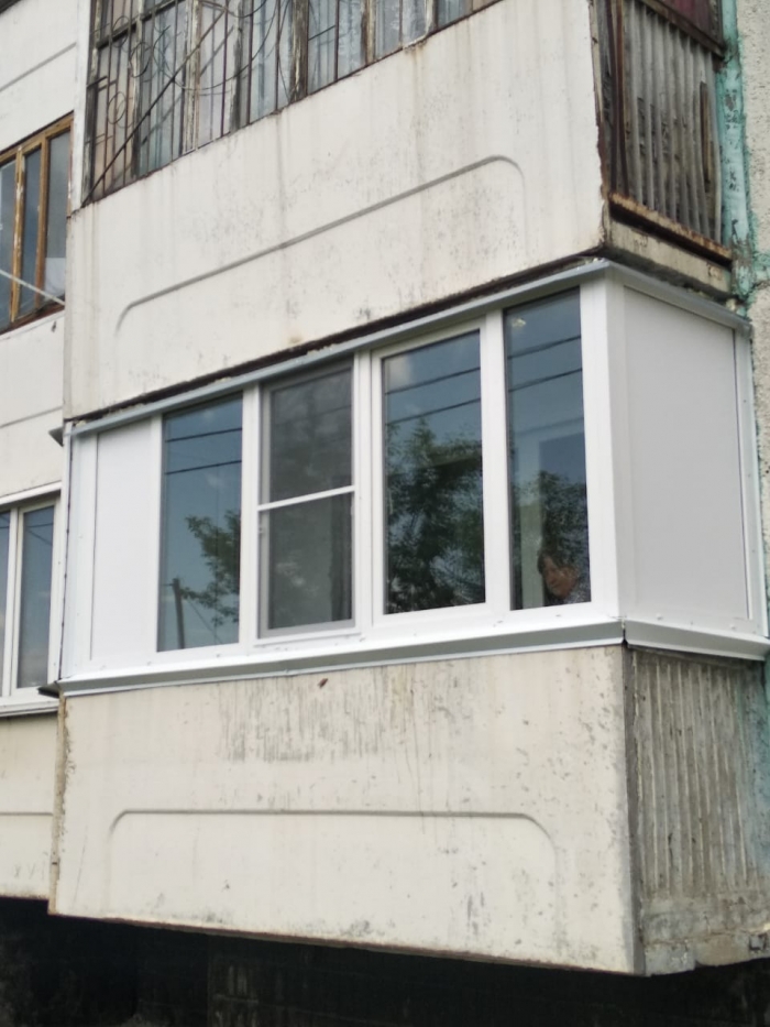 Остекление Балкона г. Заринск, ул. 40 лет Октября 4 