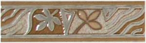 Александрия 14 Голден тайл, Бордюр (фриз) керамический для коллекций керамической плитки в ассорт. 