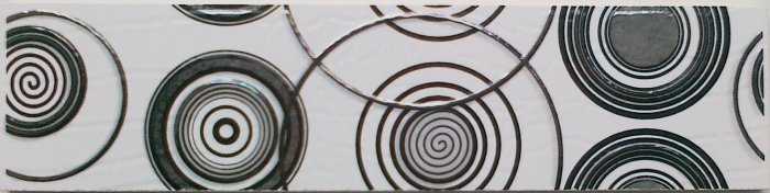 Кайман Голден тайл, Бордюр (фриз) керамический для коллекций керамической плитки в ассорт. 