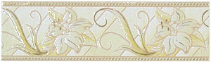 Маргарита 15 голден тайл, Бордюр (фриз) керамический для коллекций керамической плитки в ассорт. 