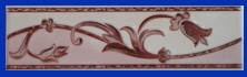 Муссон 06 Брест, Бордюр (фриз) керамический для коллекций керамической плитки в ассорт. 
