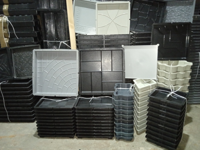 Технология производства бетонных изделий "Мрамор из бетона". Пластиковые формы для изготовления брусчатки, ступеней, балюстрад, фасадного камня и мн.др.
