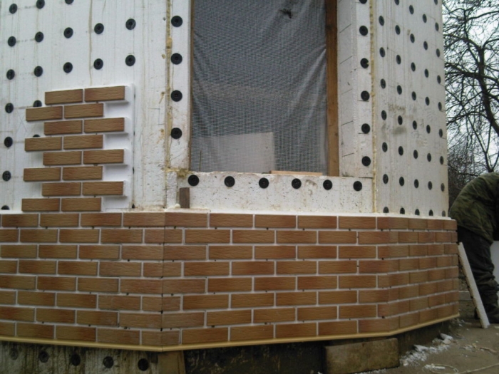 Обшивка фасадов термопанелями