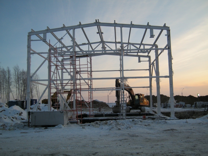 Строительство модульного здания в Архангельской области