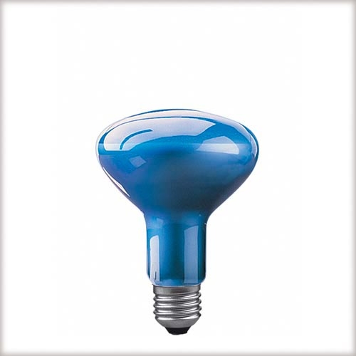 Лампа R95 рефлекторная для растений, синяя, E27-35 75W