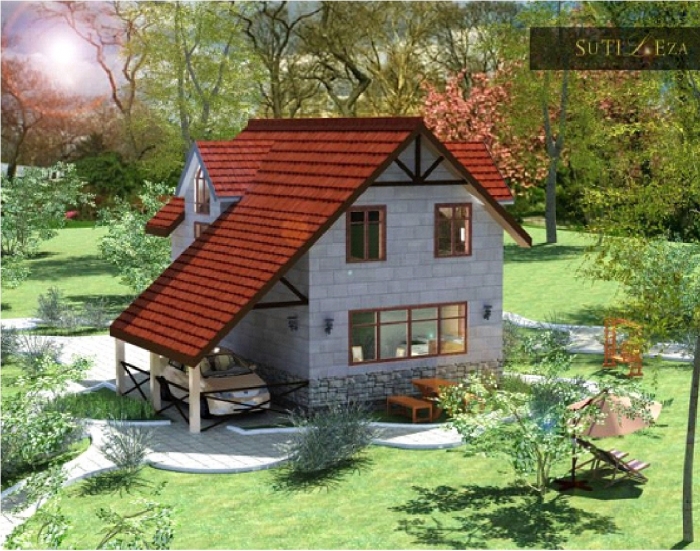 Проект "Датчанин" 126м2 энергоэффективный дом для круглогодичного проживания стиль "Голландский" категория "Эконом"