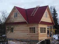 строительство  домов из блоков облицованных кирпичем  под крышу 13000 за м2
стоимость указана с учетом материалов 
стоимость дома 160м2 на фото 22400000 