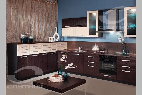 Кухня "Вика" от фабрики кухонь "Спутник-стиль"