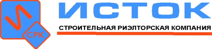 логотип строительной риелторской компании "Исток"