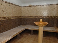 Хамам с мозаичной отделкой в банном комплексе