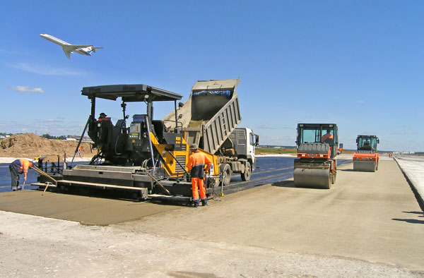 Реконструкция перронов и летного поля в аэропорту Шереметьево-2